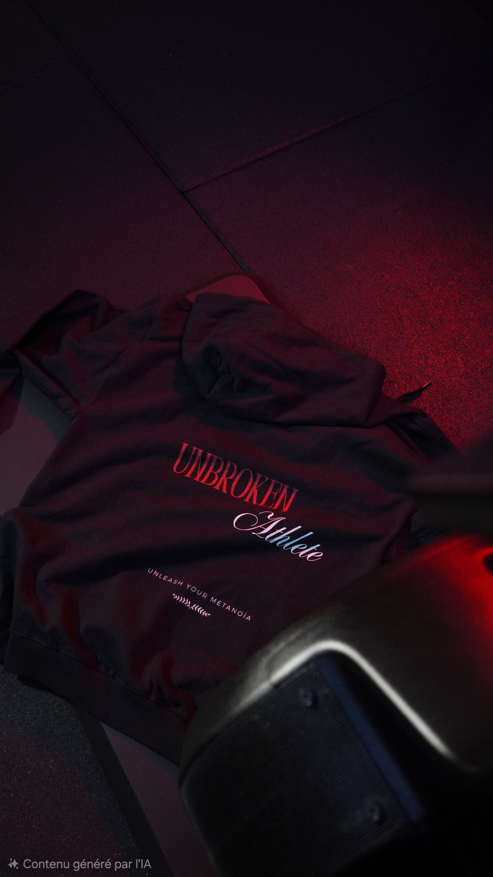 Sweat à capuche UNBROKEN - confort premium Metanoïa
